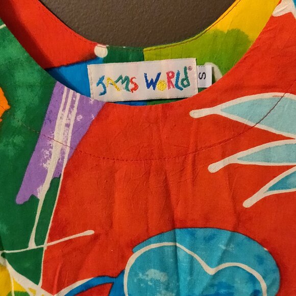 Jams World Vintage Hattie Dress In Wax Flower SIZE SMALL - Picture 6 of 9